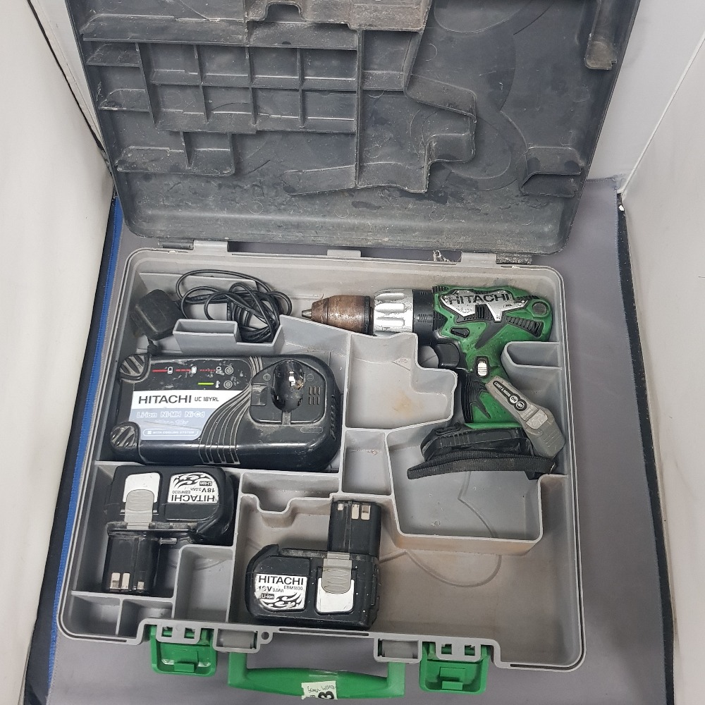 Pre-owned Hitachi DV18DL cordless drill - Own4Less
